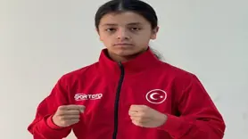 Şırnaklı Asmin, Üst Minikler Avrupa Boks Şampiyonası'nda son 16'da