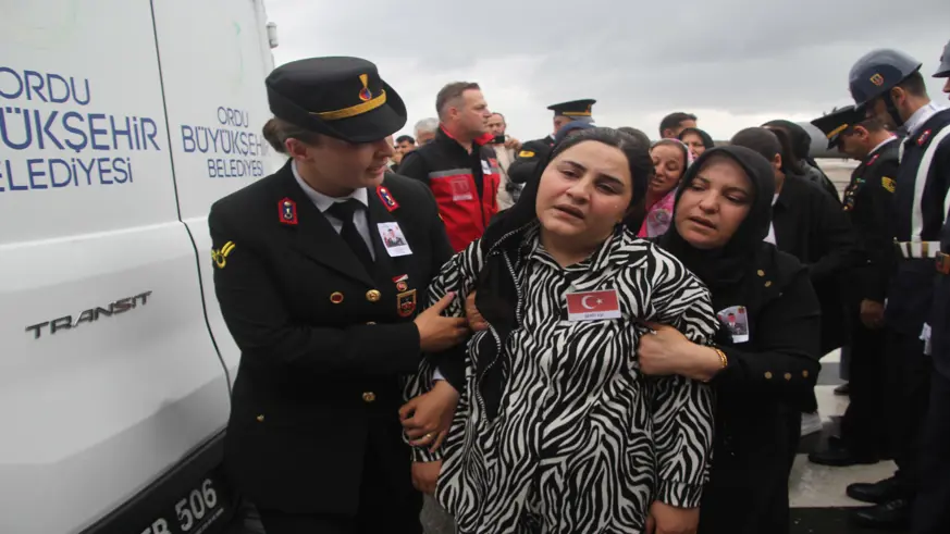 Diyarbakır şehidinin cenazesi memleketi Ordu'da 