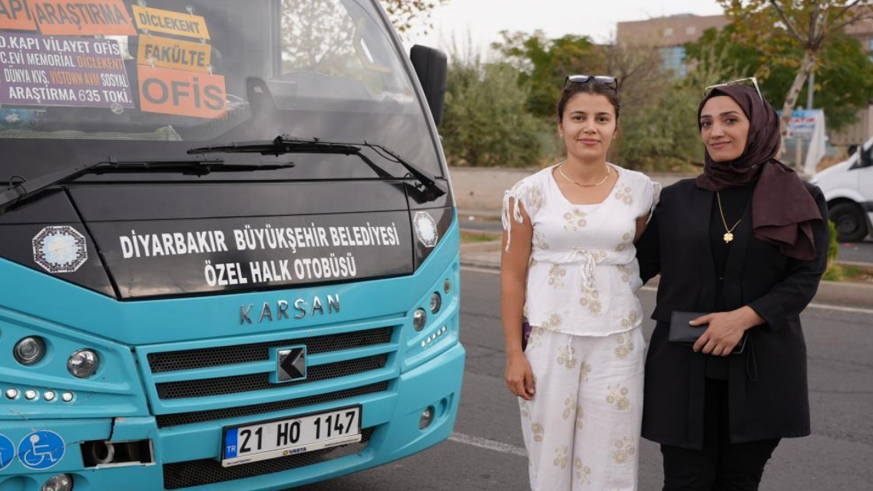 Diyarbakır'da toplu ulaşım kadın sürücülerle güçlenecek