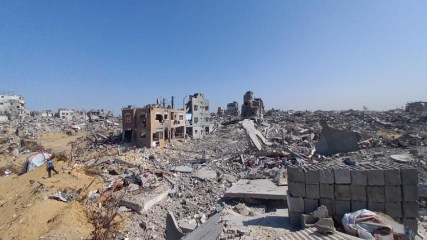 Cibaliye'de yıkım gözler önüne serildi