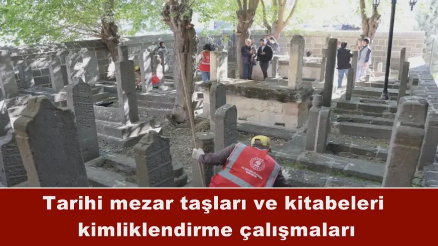Tarihi mezar taşları ve kitabeleri  kimliklendirme çalışmaları