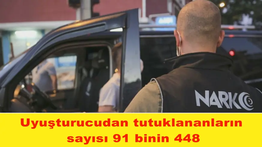 Uyuşturucudan tutuklananların  sayısı