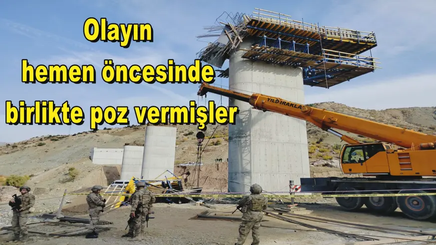 Olayın hemen öncesinde  birlikte poz vermişler