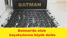 Batman’da silah  kaçakçılarına büyük darbe