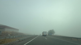 Diyarbakır’da sis etkili oldu