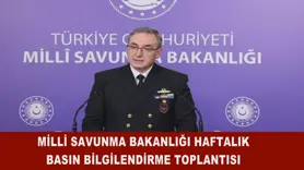 Milli Savunma Bakanlığı haftalık basın bilgilendirme toplantısı