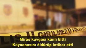 Miras kavgası kanlı bitti