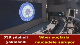 Siber suçlarla  mücadele sürüyor