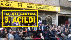 Halk lokantası 3’üncüsü açıldı