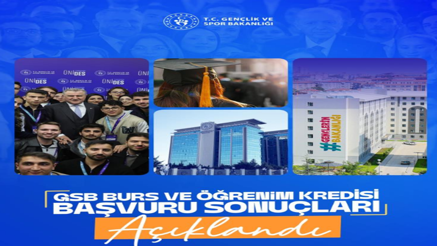 Burs ve öğrenim kredisi başvuru sonuçları açıklandı