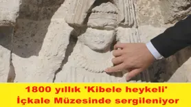 1800 yıllık 'Kibele heykeli'  İçkale Müzesinde sergileniyor