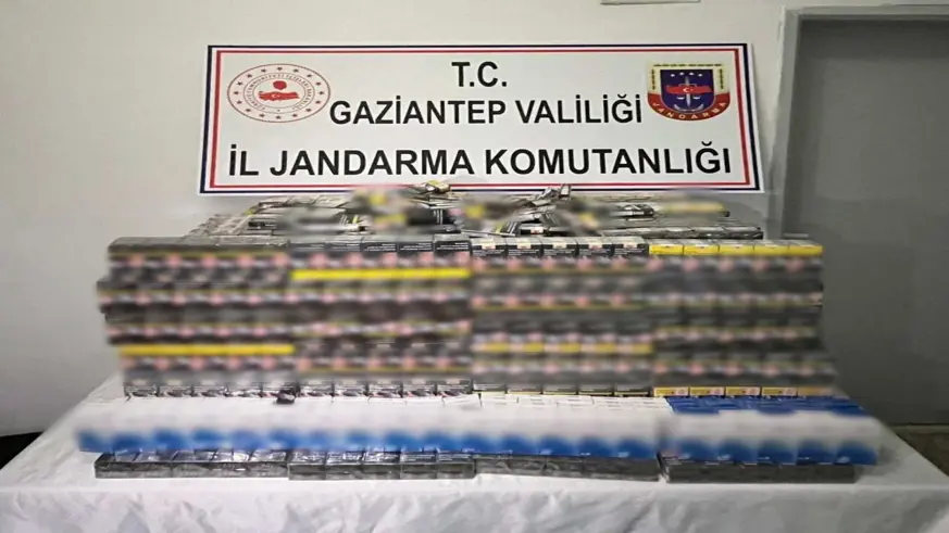 Gaziantep'te 1 milyon 708 bin TL değerinde kaçak sigara ele geçirildi: 16 gözaltı