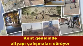 Kent genelinde altyapı çalışmaları sürüyor