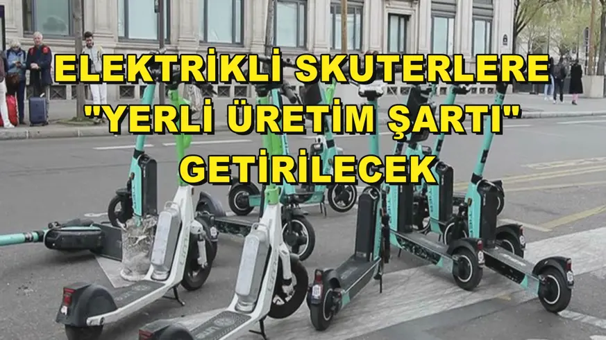 Elektrikli skuterlere 