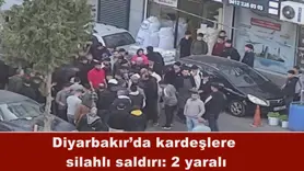 Diyarbakır’da kardeşlere  silahlı saldırı