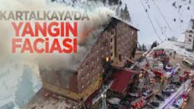 Kayak Merkezi'ndeki çıkan yangında son durum