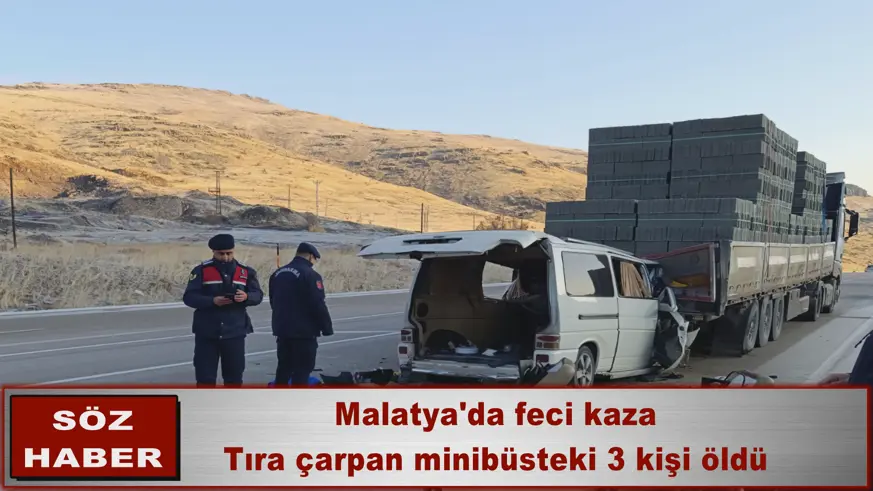 Malatya'da feci kaza