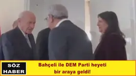Bahçeli ile DEM Parti heyeti  bir araya geldi! 