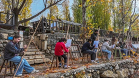 Çermik’te öğrenciler tarihi ve doğayı tuvale taşıyor