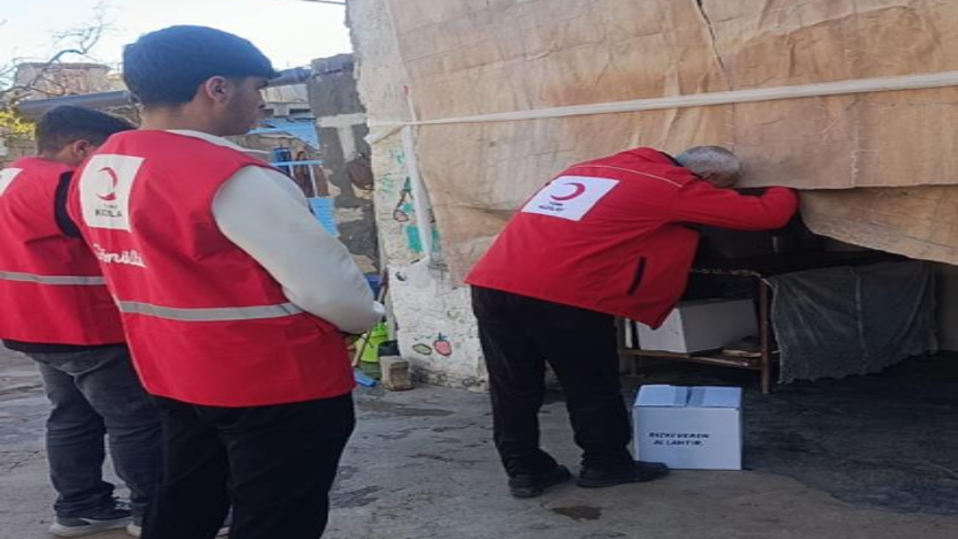 Lise öğrencilerinden anlamlı destek