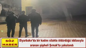 Aranan şüpheli Şırnak'ta yakalandı