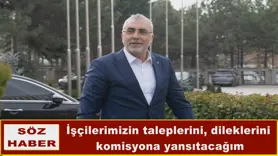 Komisyona yansıtacağım