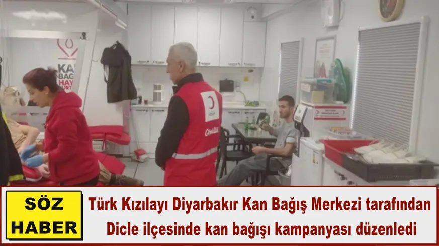 Dicle'de kan bağışı kampanyası