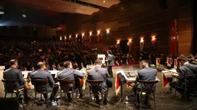 Polis Akademisi Armoni Orkestrası konser verdi