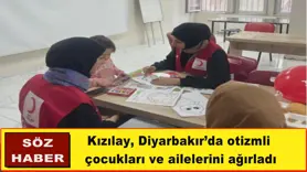 Kızılay, Diyarbakır’da otizmli  çocukları ve ailelerini ağırladı