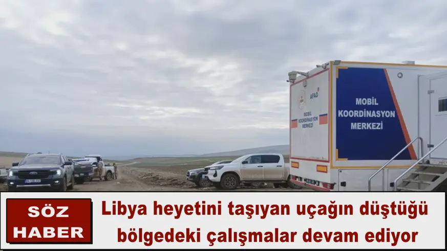 Bölgede çalışmalar devam ediyor