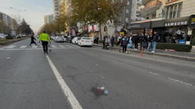 Otomobilin çarptığı yaya ağır yaralandı