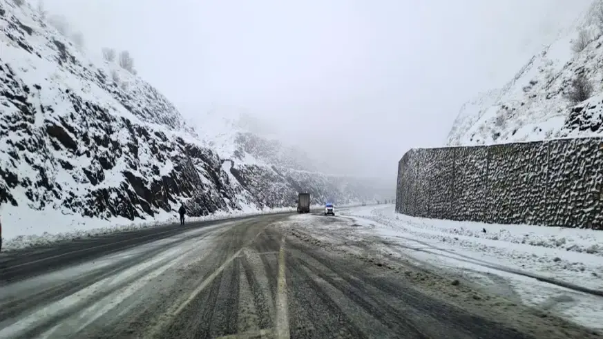 Kar yağışı kırsalda etkili oldu