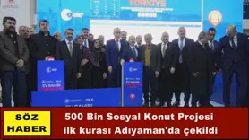 İlk kura Adıyaman'da çekildi