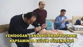 Yenidoğan Canlandırma Programı kapsamında eğitim düzenlendi