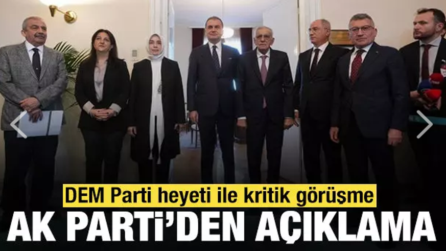 DEM Parti İmralı heyetinin siyasi parti turları