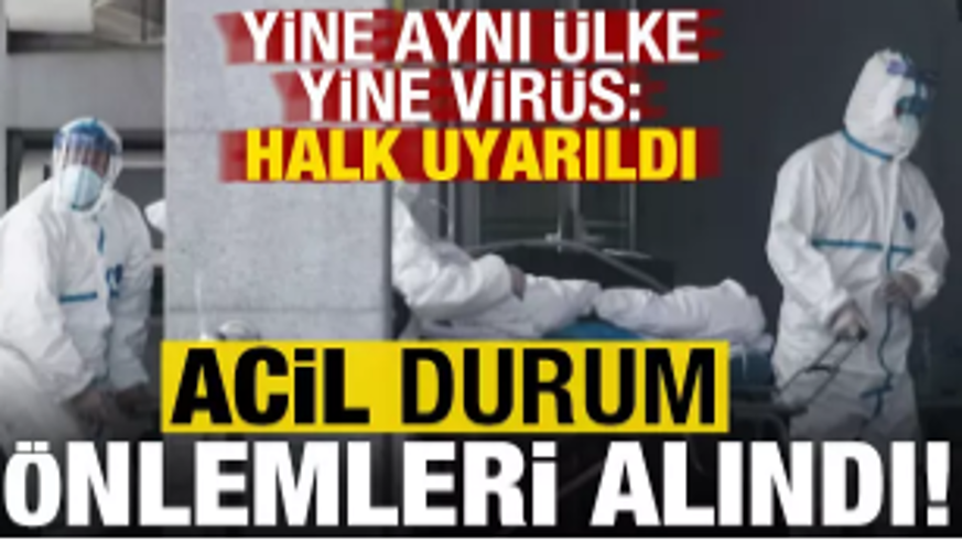 Yine Çin yine virüs! 