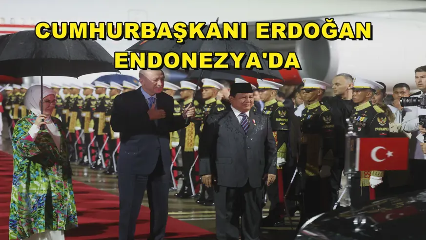 Cumhurbaşkanı Erdoğan Endonezya'da