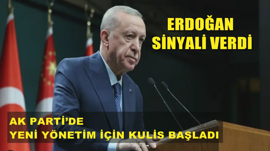 Erdoğan, sinyali verdi