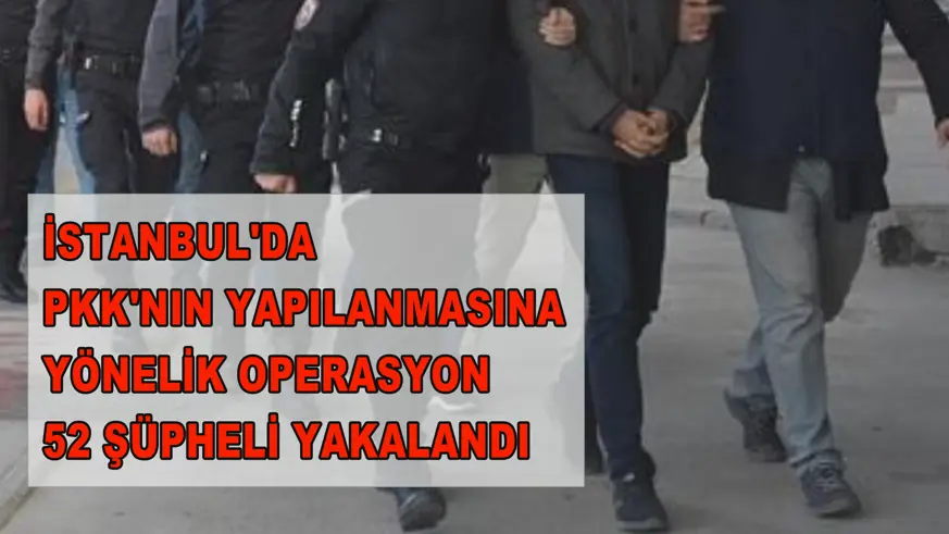 PKK'nın yapılanmasına yönelik operasyon