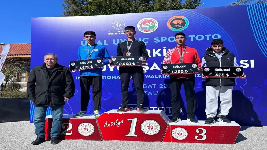 Diyarbakırspor lisesi öğrencisi atletizm milli takımında