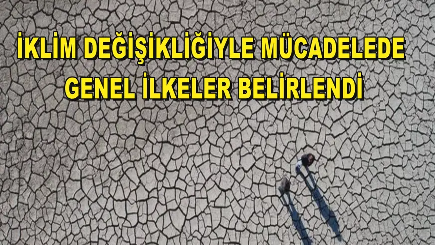 İklim değişikliğiyle mücadelede genel ilkeler belirlendi