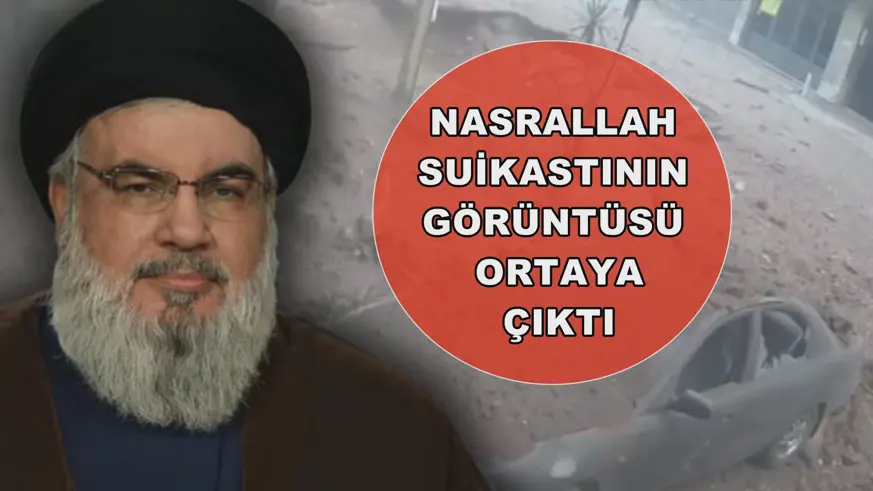 Nasrallah suikastının görüntüsü ortaya çıktı