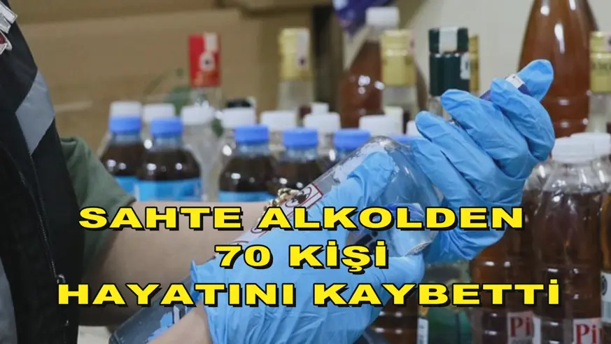 Sahte alkolden 70 kişi hayatını kaybetti