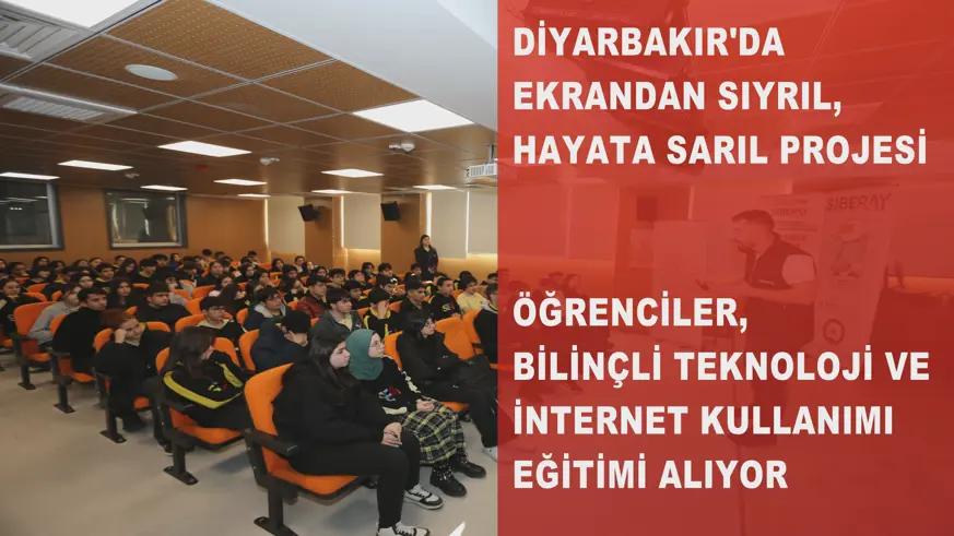 Diyarbakır'da öğrenciler bilinçlendiriliyor