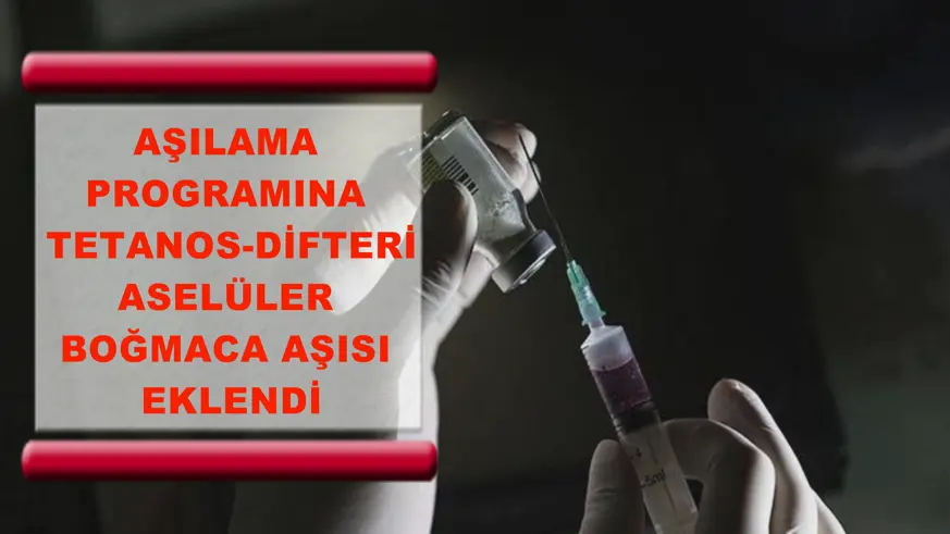 Aşılama programına 