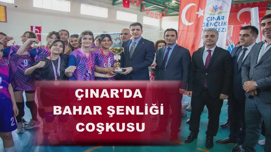 ÇINAR'DA BAHAR ŞENLİĞİ COŞKUSU