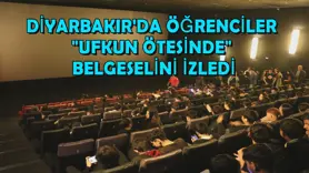 Diyarbakır'da öğrenciler sinema salonunda 