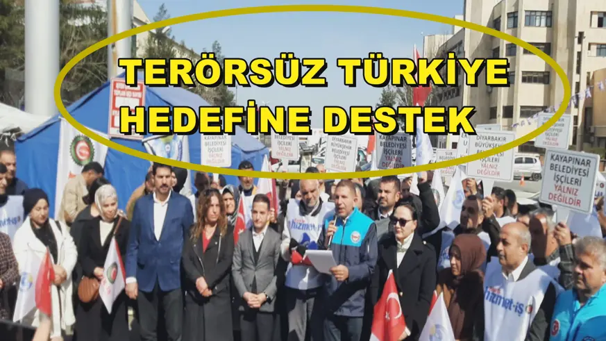 Terörsüz Türkiye Hedefine destek