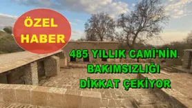 485 yıllık Cami'nin bakımsızlığı dikkat çekiyor