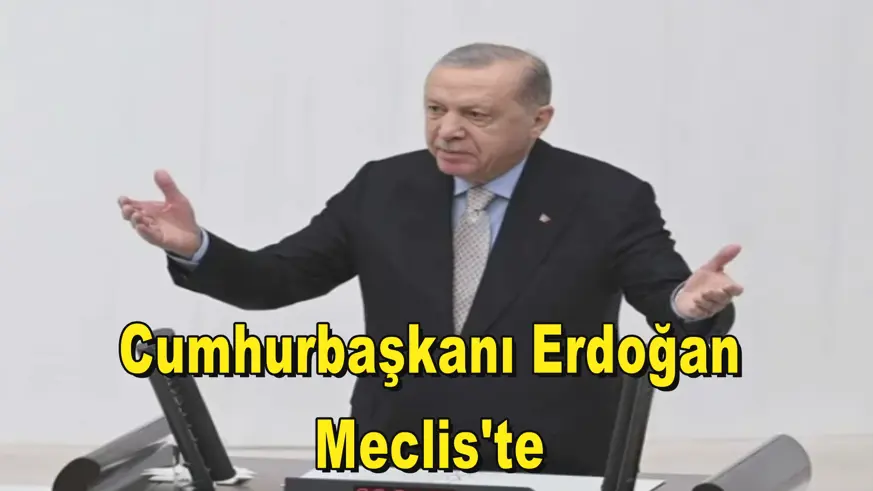 Cumhurbaşkanı Erdoğan Meclis'te